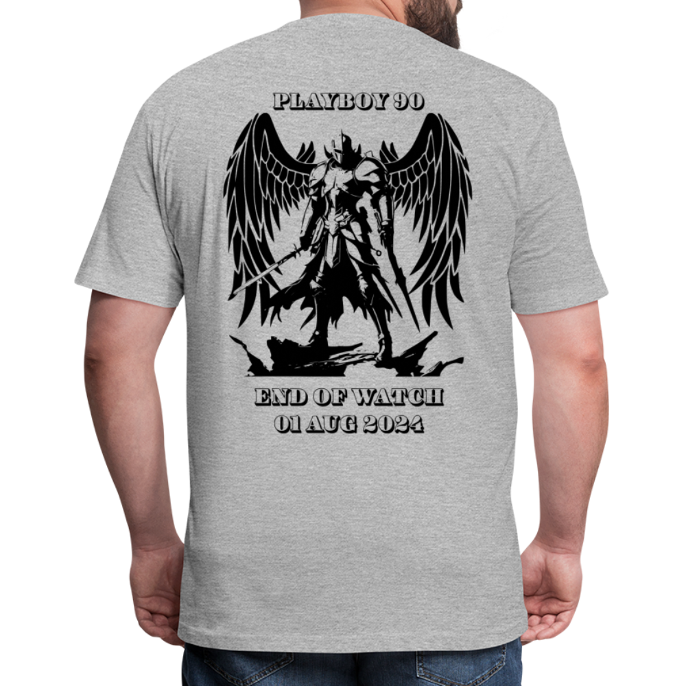 Gunny Memorial Tee (60/40 Blend - heather gray