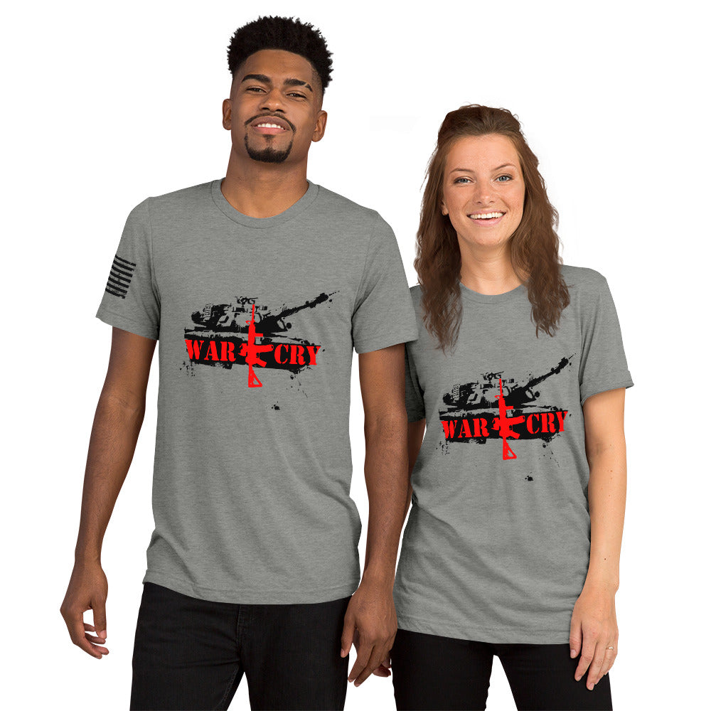 Abrams T-Shirt (50% poly, 25% ring-spun cotton, 25% rayon) - Unisex