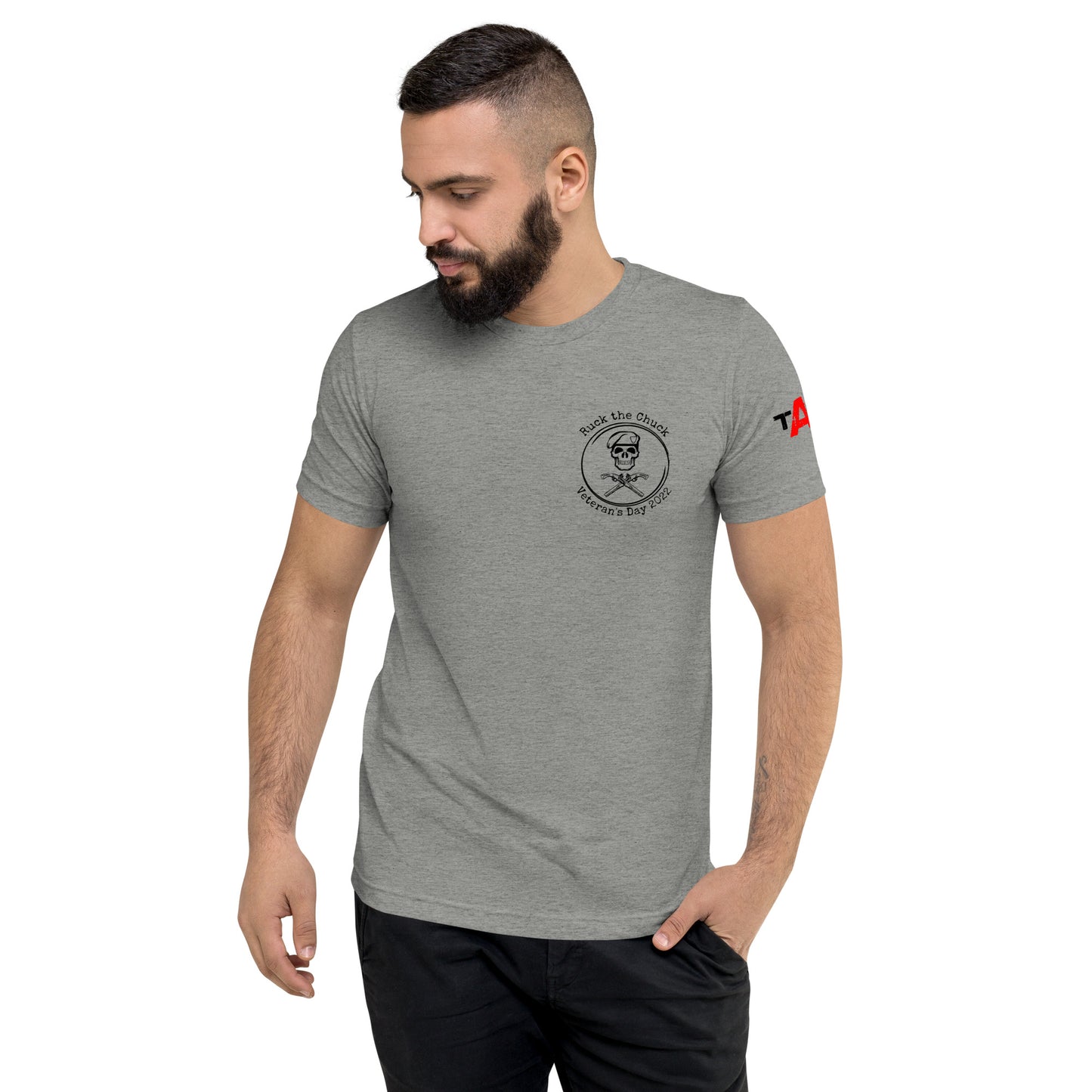 Ruck the Chuck 5K (50% poly, 25% ring-spun cotton, 25% rayon) - Unisex Tee