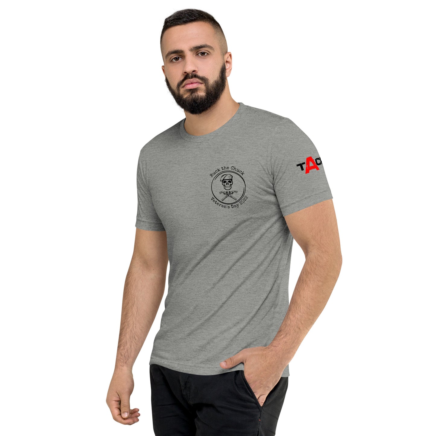 Ruck the Chuck 5K (50% poly, 25% ring-spun cotton, 25% rayon) - Unisex Tee