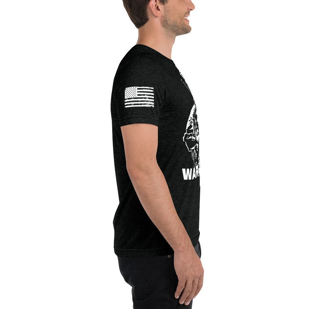 Reaper Soldier Bella + Canvas T-Shirt (50% poly, 25% ring-spun cotton, 25% rayon)