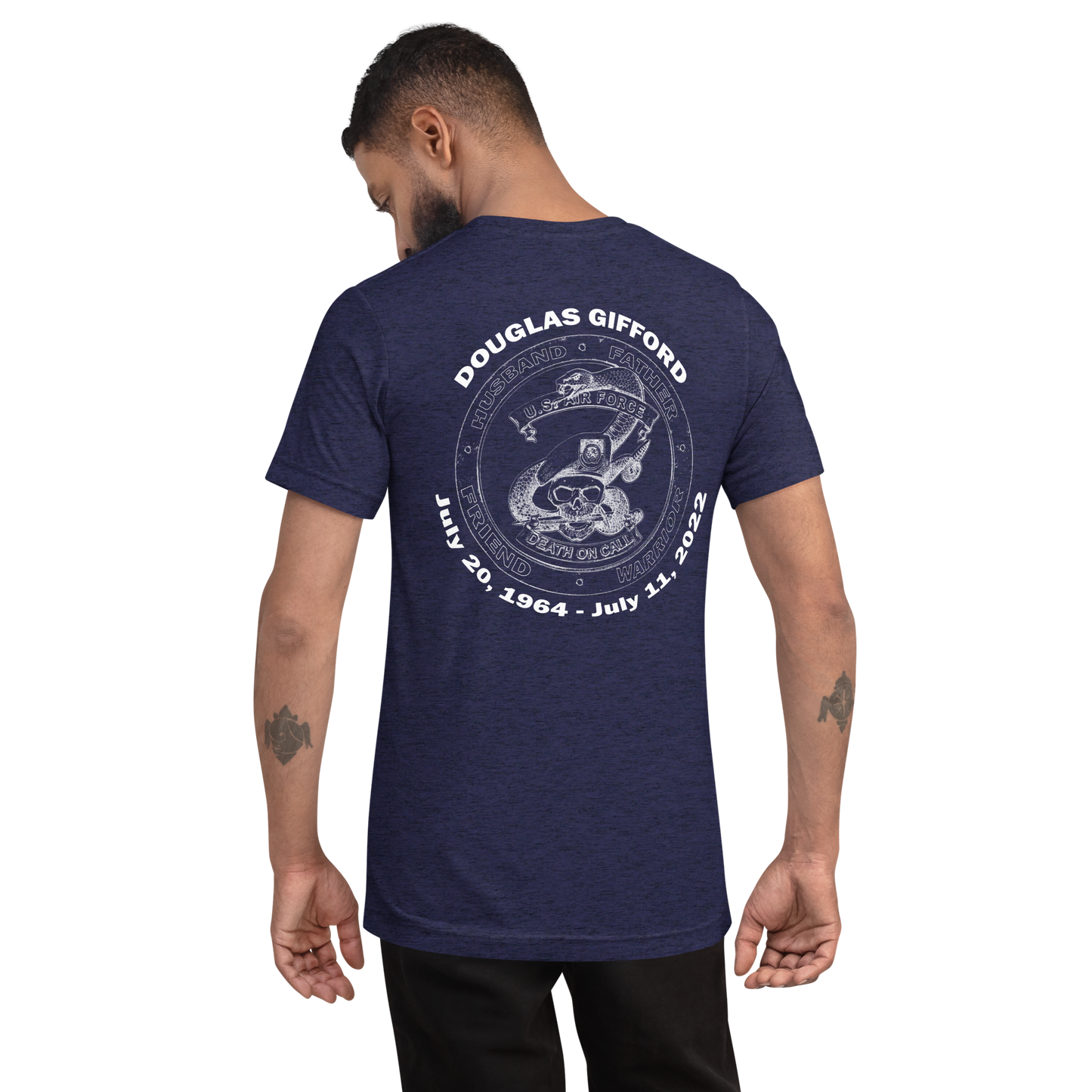 Giff Memorial Tri-Bend T-Shirt (50% poly, 25% ring-spun cotton, 25% rayon)