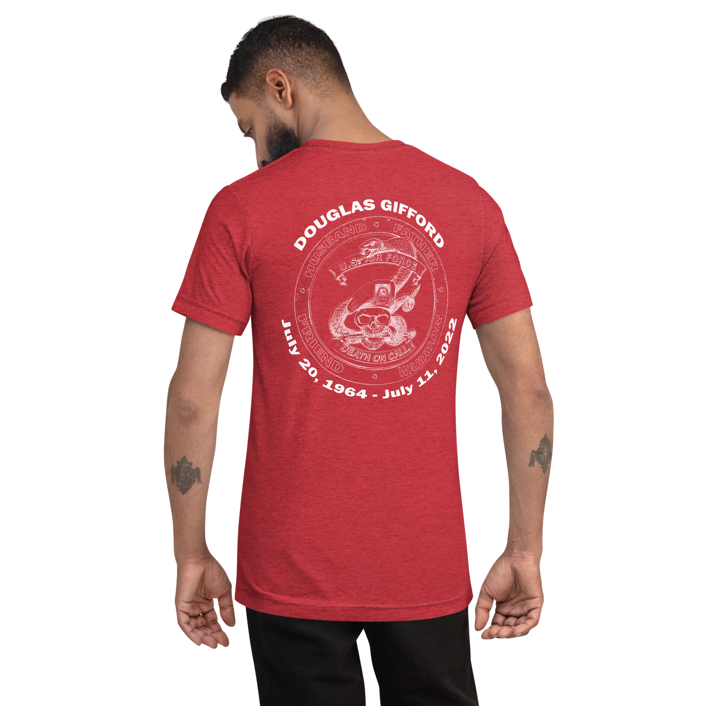 Giff Memorial Tri-Bend T-Shirt (50% poly, 25% ring-spun cotton, 25% rayon)